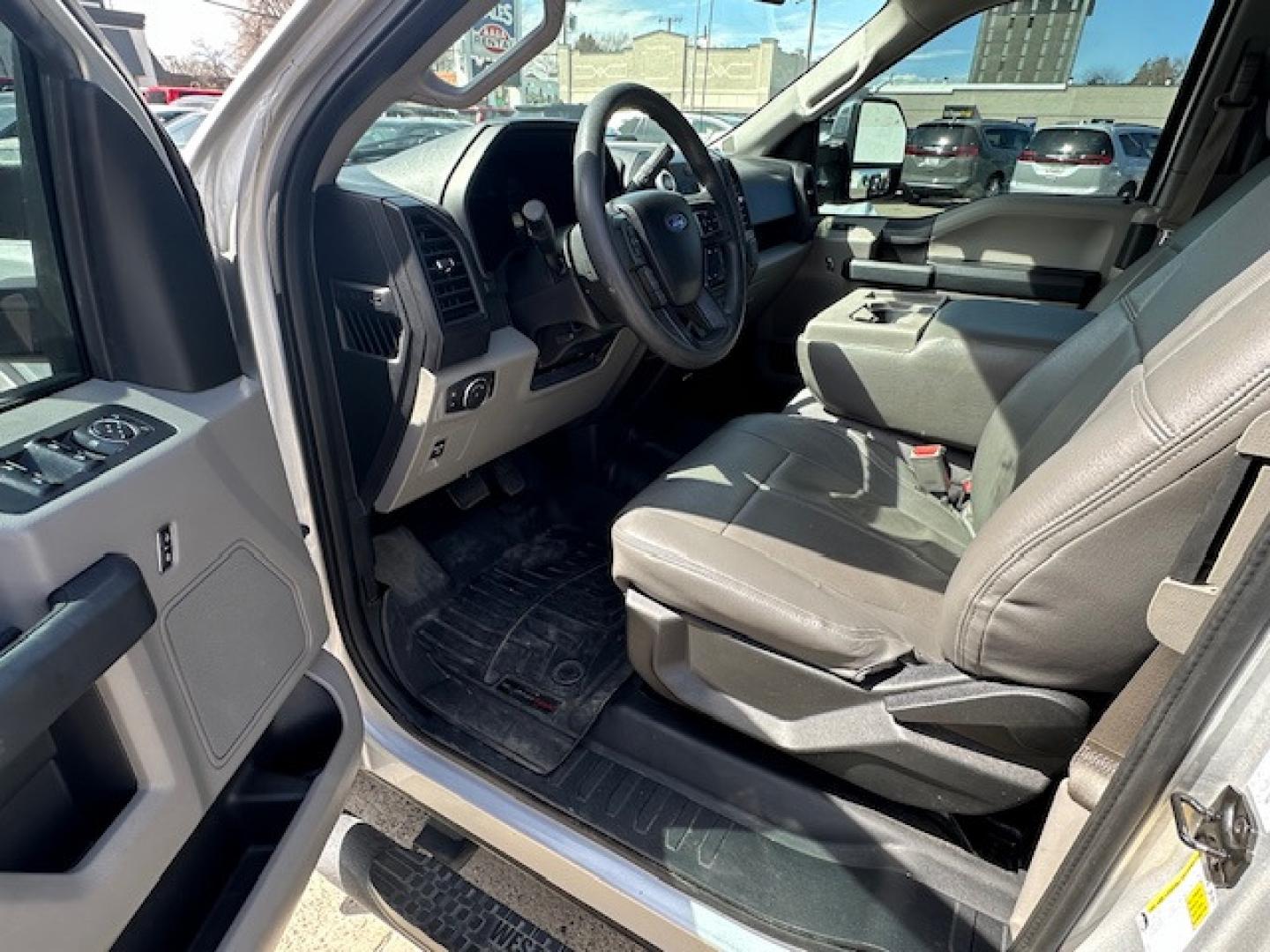 2017 SILVER /Gray Ford F-150 XL Plus (1FTEX1EP7HK) with an 2.7 EcoBoost engine, Automatic transmission, located at 3200 1st Avenue North, Billings, MT, 59101, (406) 245-9055, 45.779270, -108.510742 - Super Sharp and Low Mileage Local Trade-In! Power Windows, Power Door Locks, Tilt Steering, Cruise Control, Sport Exterior Trim Enhancement Package, Wheels, Tow, Tonneau Cover, Automatic Transmission, Air Conditioning, Fold Down Front Seat Center Console, Remote Start and Only 58,800 Miles. CarFax - Photo#9